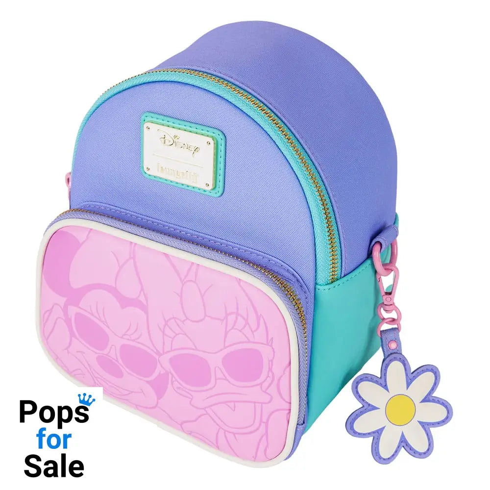 Disney by Loungefly Backpack Mini Daisy Duck & Minnie Mouse Convertible