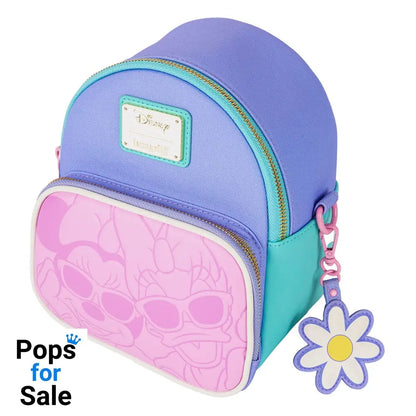 Disney by Loungefly Backpack Mini Daisy Duck & Minnie Mouse Convertible