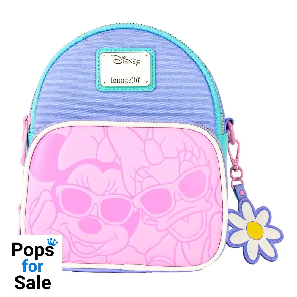 Disney by Loungefly Backpack Mini Daisy Duck & Minnie Mouse Convertible Bags