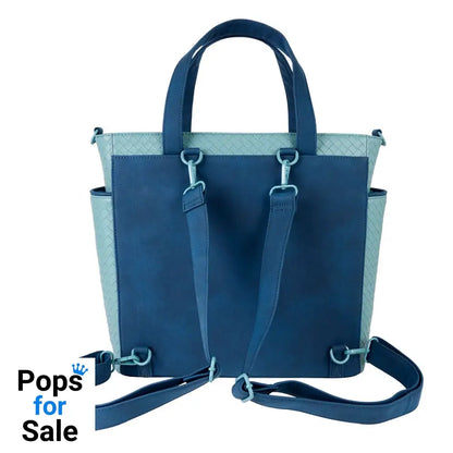 Disney by Loungefly Canvas Tote Bag Convertible Stitch Embroidered