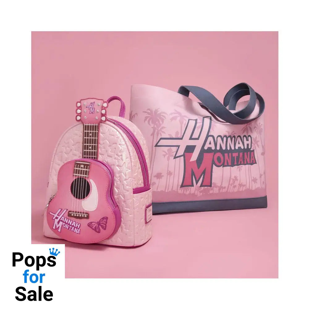 Disney by Loungefly Canvas Tote Bag Hannah Montana Guitar Canvas