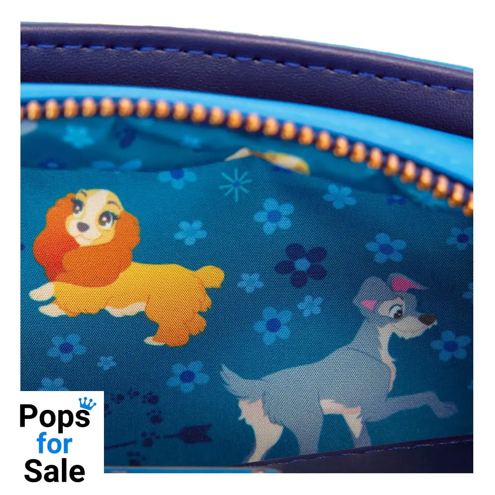 Disney by Loungefly Crossbody 70th Anniversary Lady and the Tramp