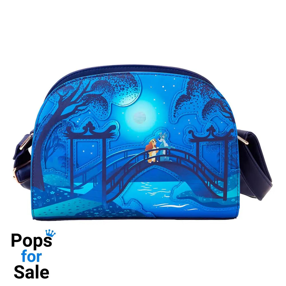 Disney by Loungefly Crossbody 70th Anniversary Lady and the Tramp