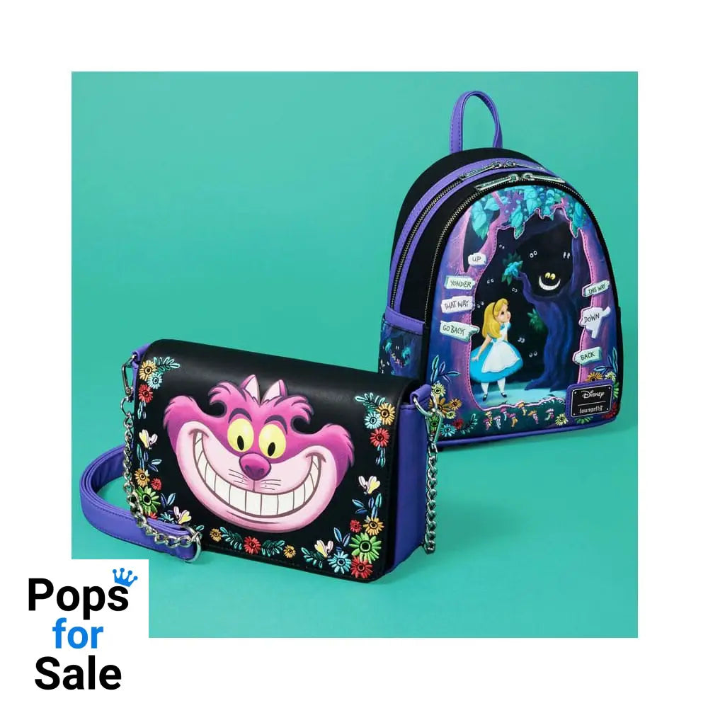Disney by Loungefly Crossbody Alice in Wonderland Cheshire Cat