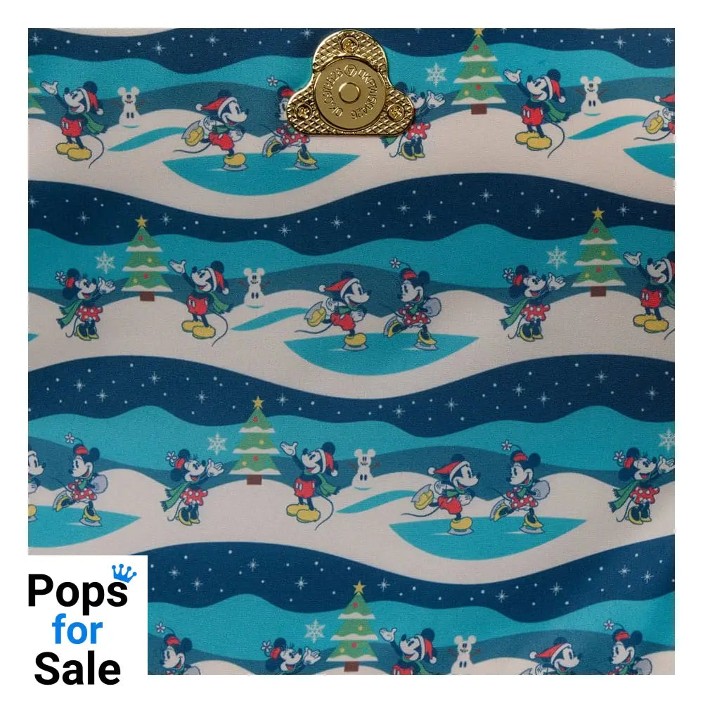 Disney by Loungefly Crossbody Bag Mickey and Minnie Holiday