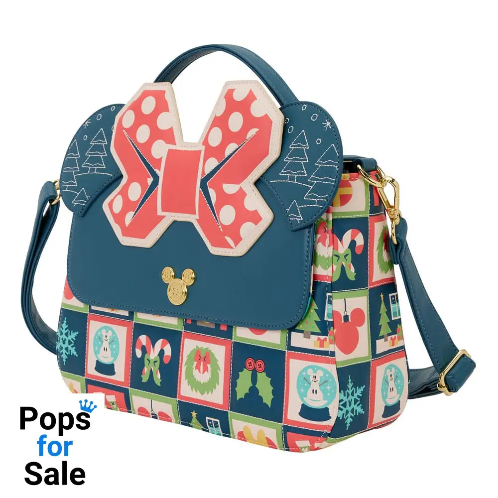 Disney by Loungefly Crossbody Bag Mickey and Minnie Holiday