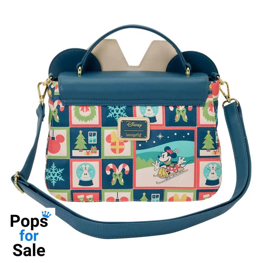 Disney by Loungefly Crossbody Bag Mickey and Minnie Holiday