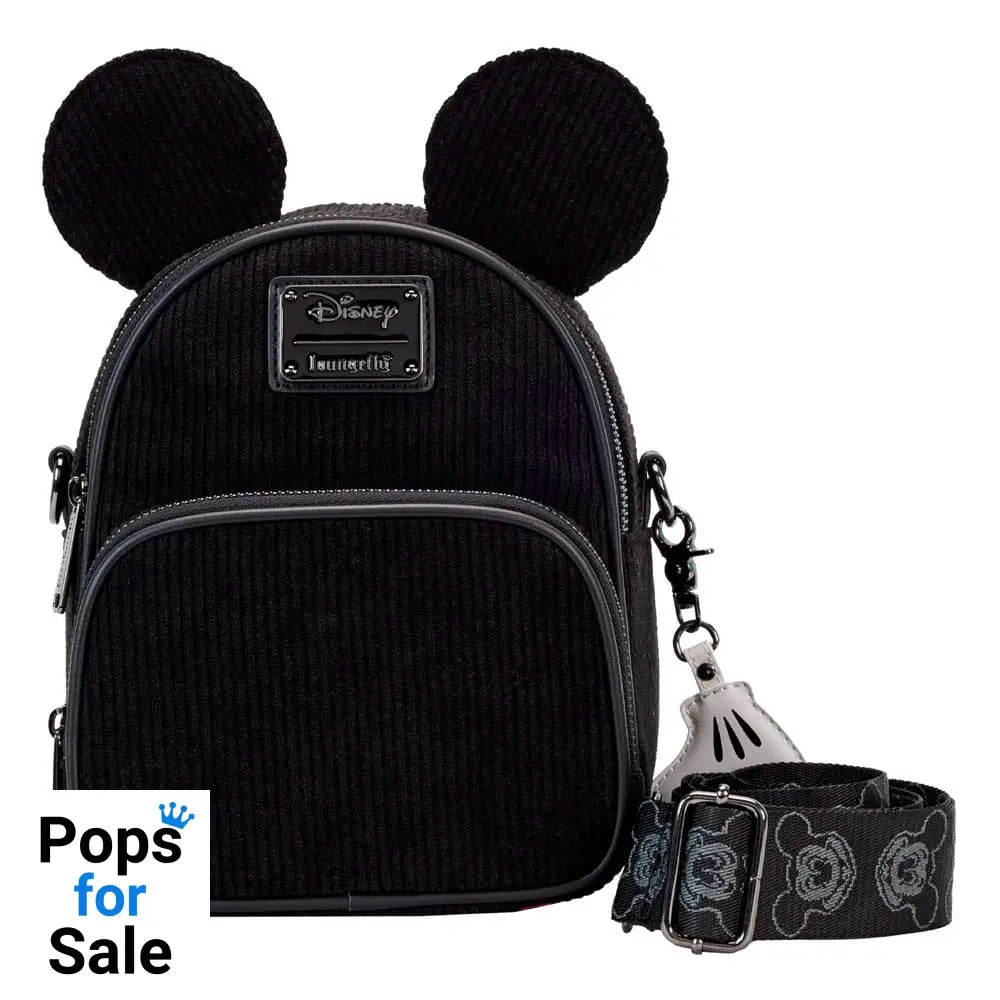 Disney by Loungefly Crossbody Mickey Mouse 100th Anniversary Corduroy