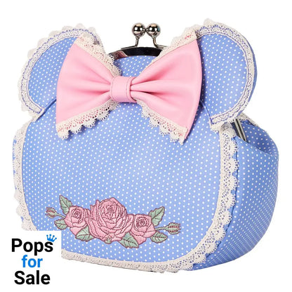 Disney by Loungefly Crossbody Minnie Floral and Lace Kisslock