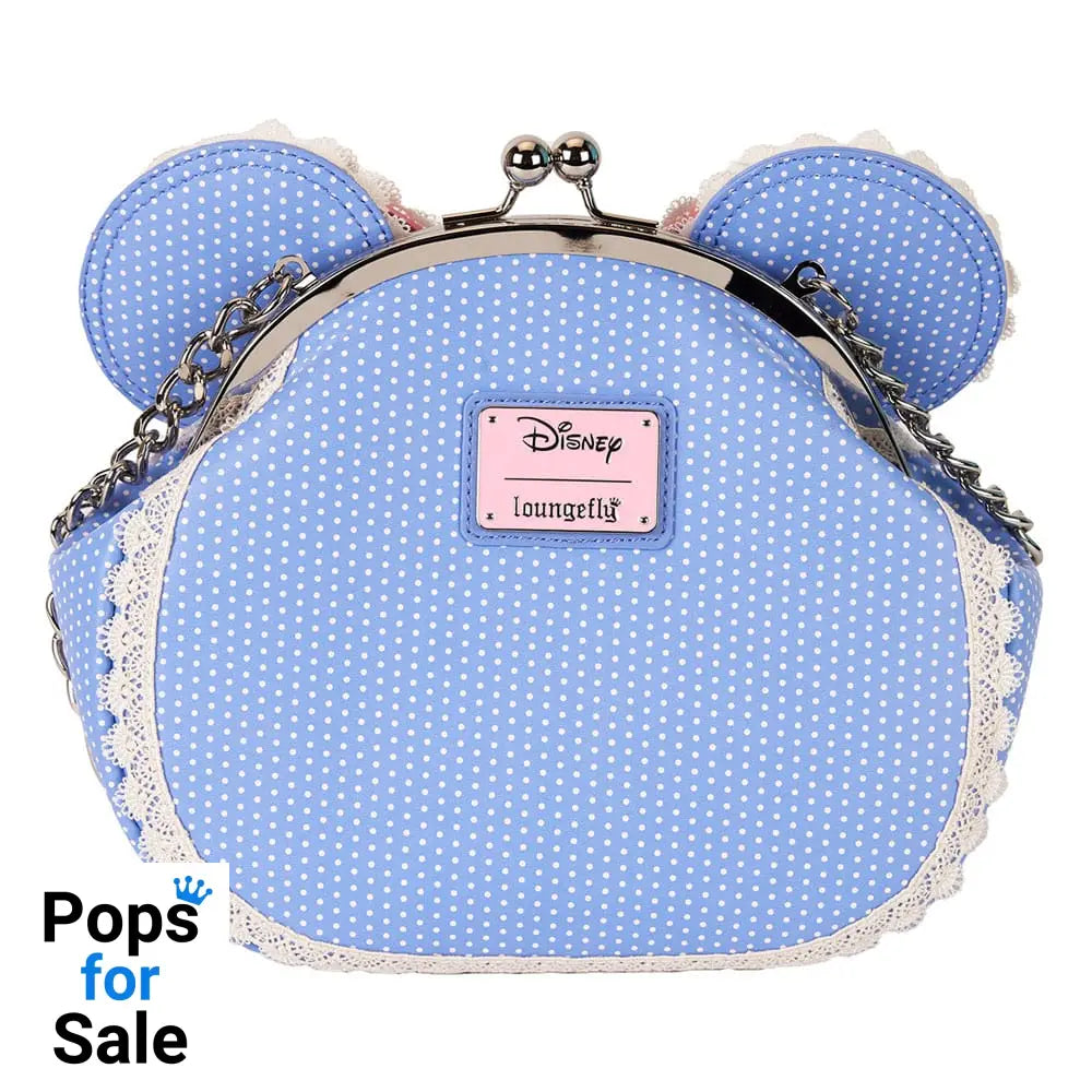 Disney by Loungefly Crossbody Minnie Floral and Lace Kisslock