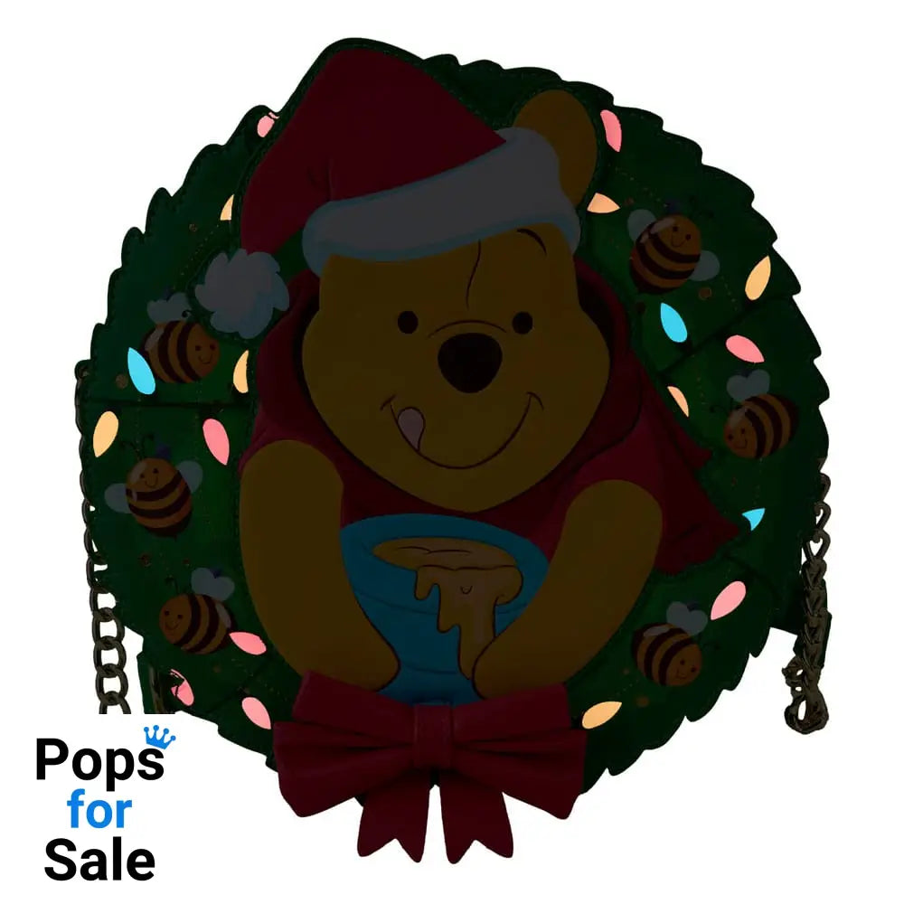 Disney by Loungefly Crossbody Winnie the Pooh Stuck in Wreath