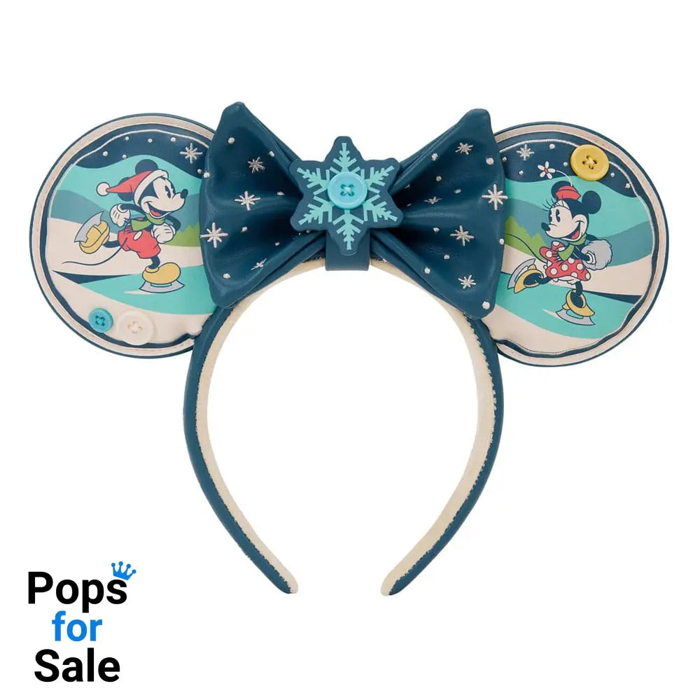 Disney by Loungefly Ears Headband Mickey and Minnie Holiday