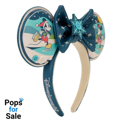 Disney by Loungefly Ears Headband Mickey and Minnie Holiday