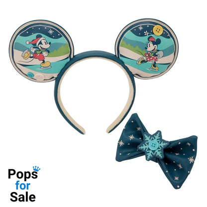 Disney by Loungefly Ears Headband Mickey and Minnie Holiday
