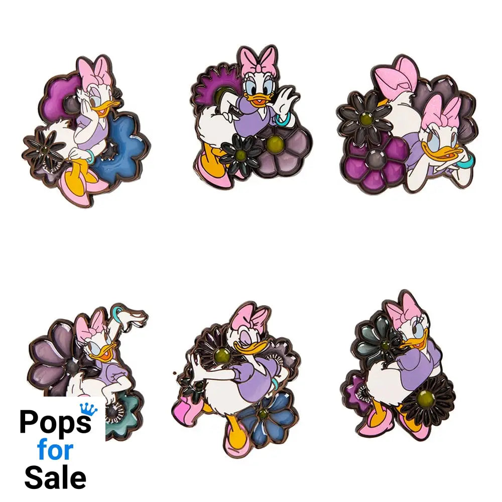 Disney by Loungefly Enamel Pins Blind Box 85th Anniversary Daisy Assortment (12)