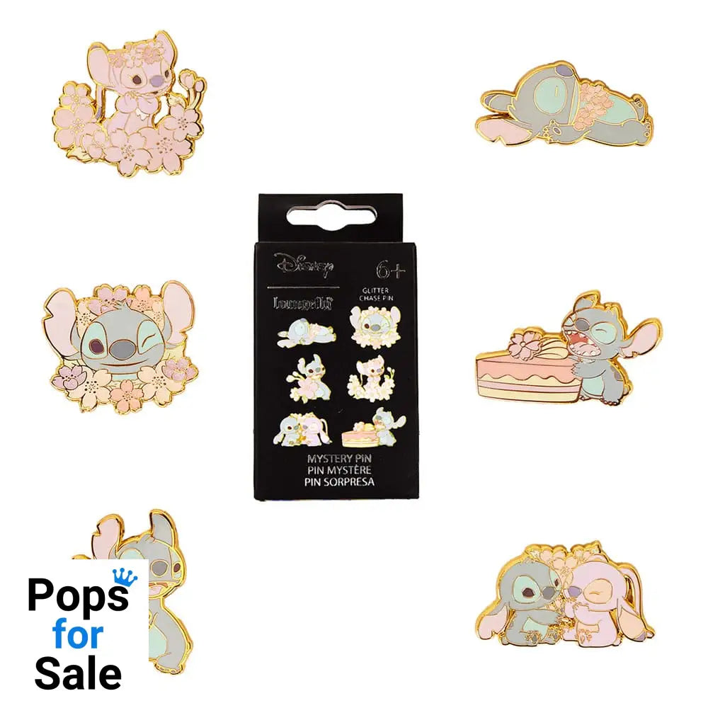 Disney by Loungefly Enamel Pins Blind Box Cute Stitch Assortment (12) Pins & Brooches