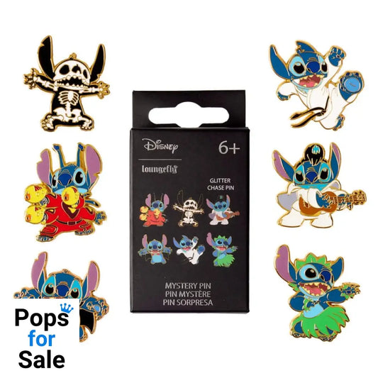 Disney by Loungefly Enamel Pins Blind Box Web Stitch Assortment (12) Pins & Brooches,Blind Boxes