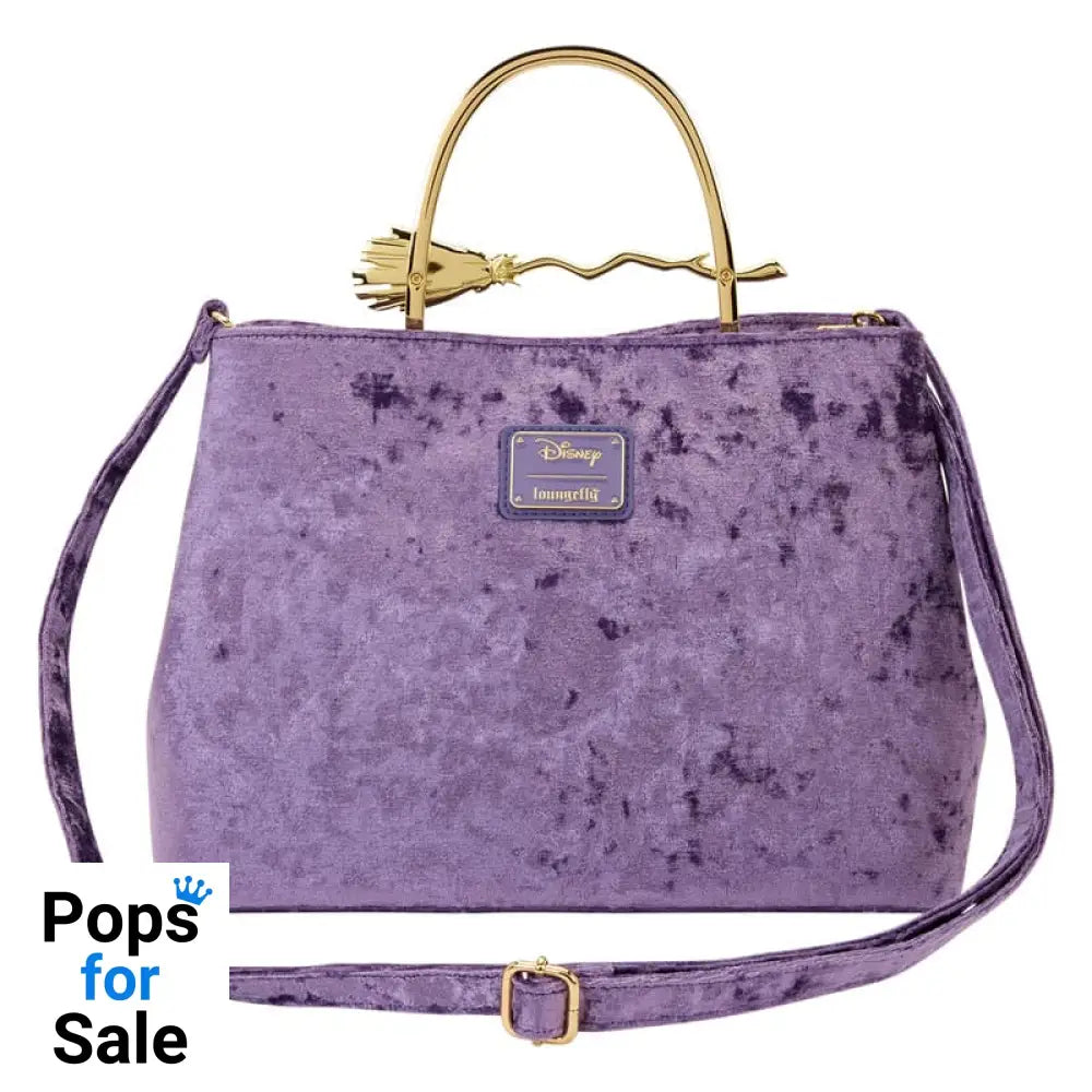 Disney by Loungefly Handbag Hocus Pocus Velvet Broom Handle Bags