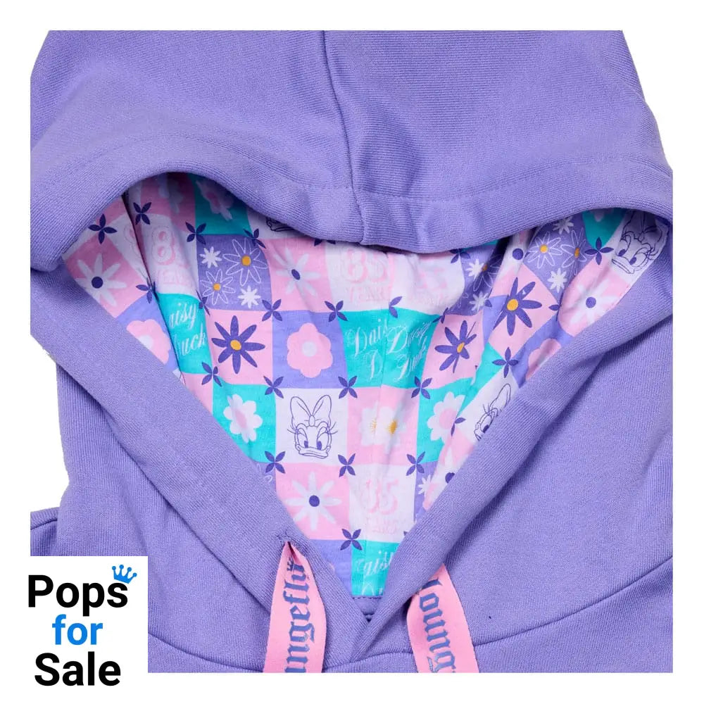 Disney by Loungefly Hoodie Sweater Unisex Daisy 85th Anniversary Size S