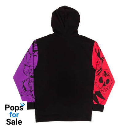 Disney by Loungefly Hoodie Sweater Unisex Villains Color Block Size XXL