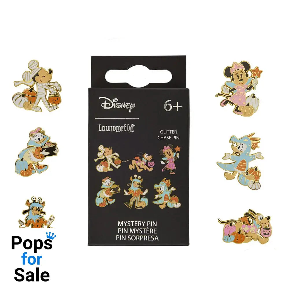 Disney by Loungefly Keychains Mini Backpack Mickey & Friends Halloween Costume Blind Box Assortment (12)