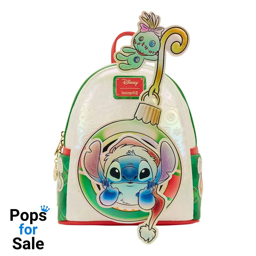 Disney by Loungefly Mini Backpack Lilo and Stitch Holiday