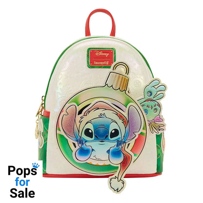 Disney by Loungefly Mini Backpack Lilo and Stitch Holiday