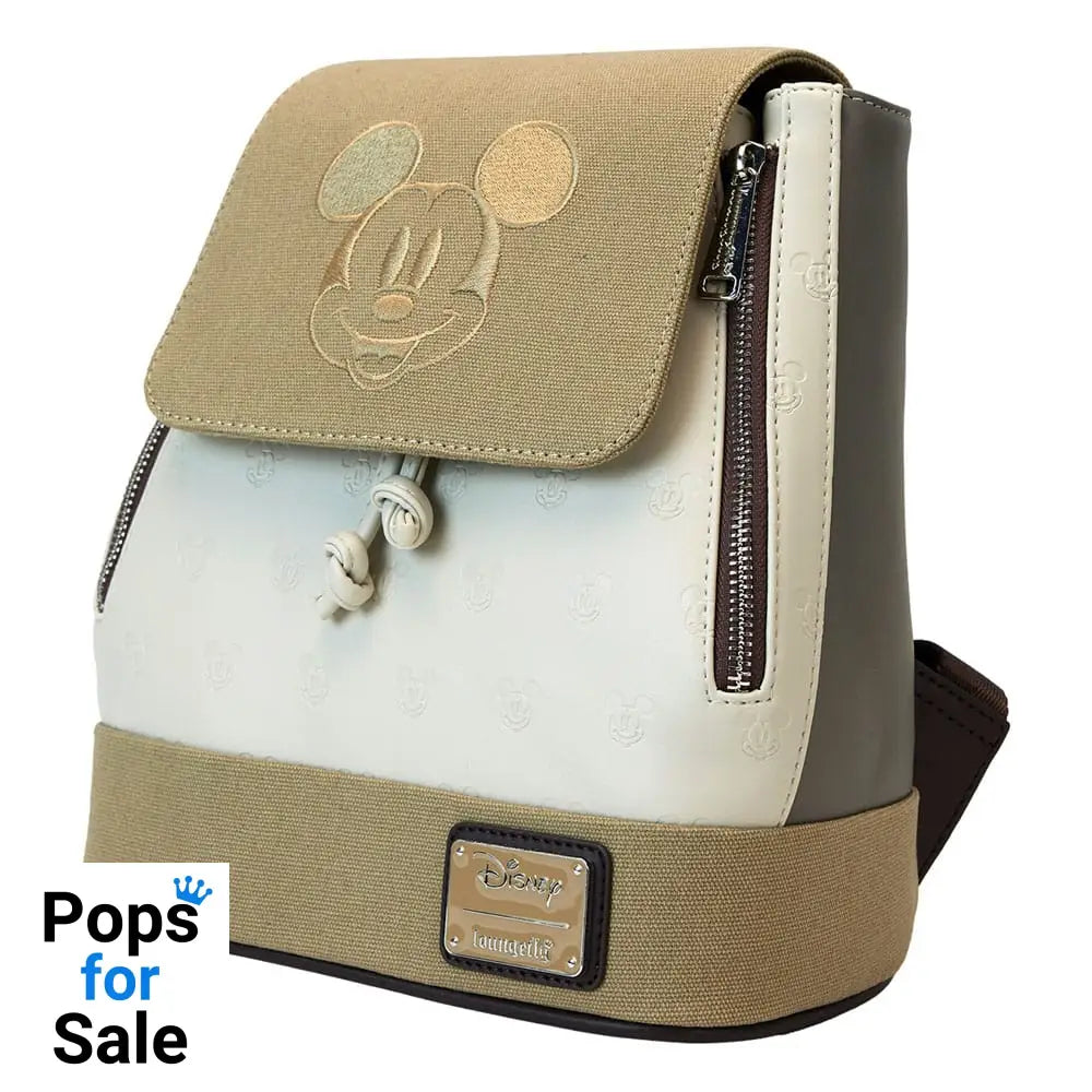 Disney by Loungefly Mini Backpack Mickey and Friends Canvas New
