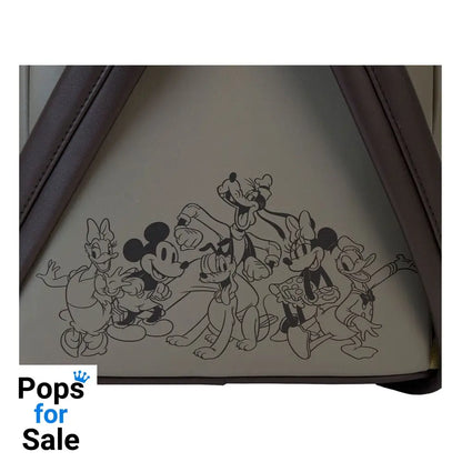 Disney by Loungefly Mini Backpack Mickey and Friends Canvas New