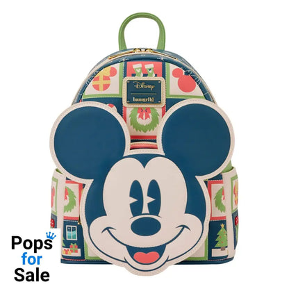 Disney by Loungefly Mini Backpack Mickey and Minnie Holiday Bags