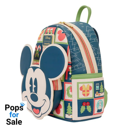 Disney by Loungefly Mini Backpack Mickey and Minnie Holiday