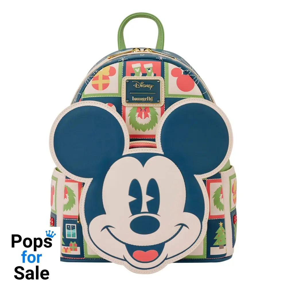 Disney by Loungefly Mini Backpack Mickey and Minnie Holiday