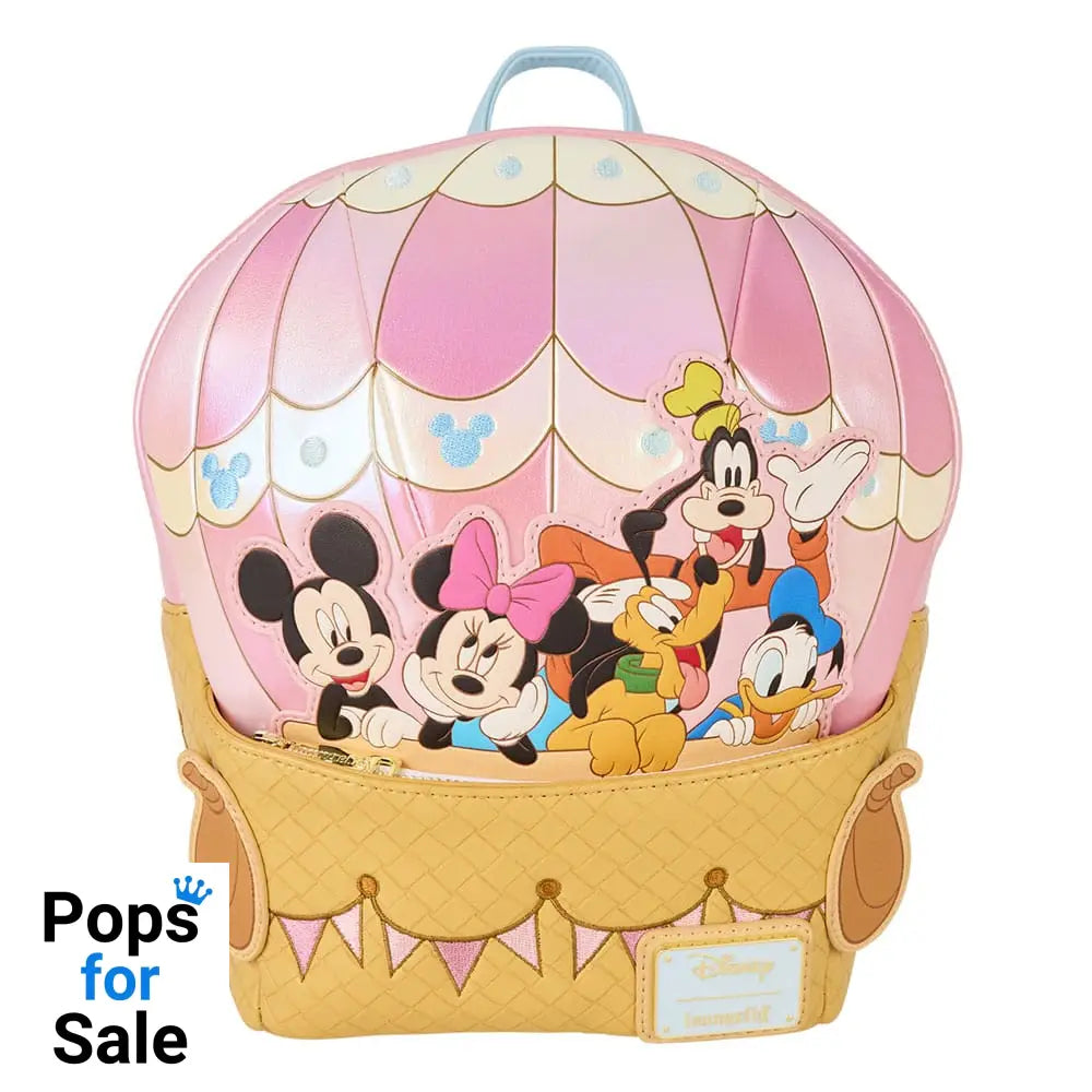 Disney by Loungefly Mini Backpack Mickey & Friends Figural Hot Air Balloon Bags