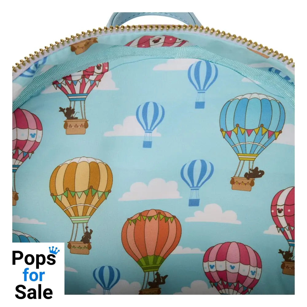 Disney by Loungefly Mini Backpack Mickey & Friends Figural Hot Air Balloon NEW