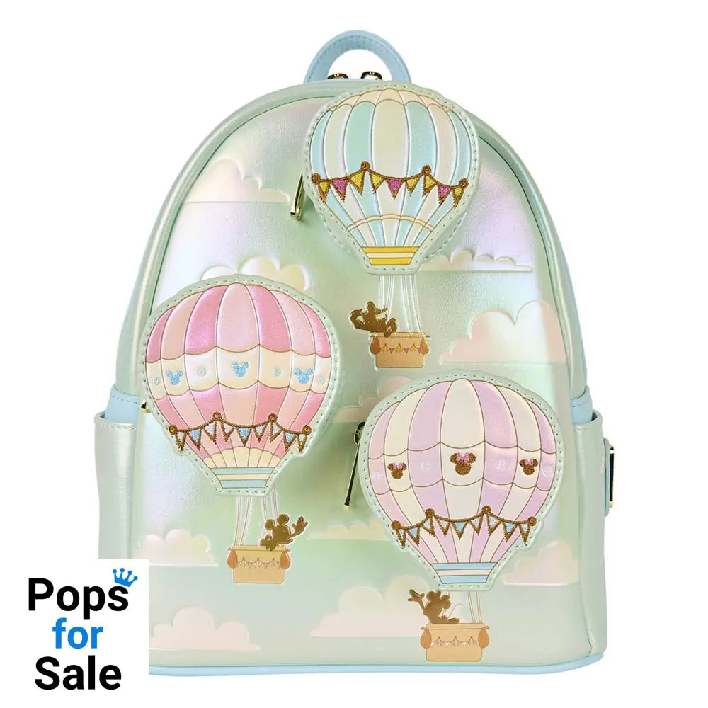 Disney by Loungefly Mini Backpack Mickey & Friends Hot Air Balloon NEW