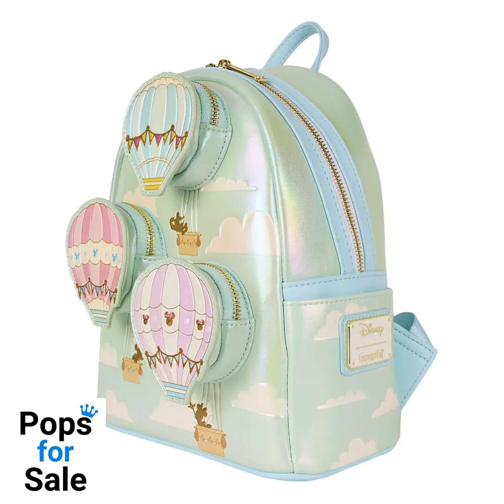 Disney by Loungefly Mini Backpack Mickey & Friends Hot Air Balloon NEW