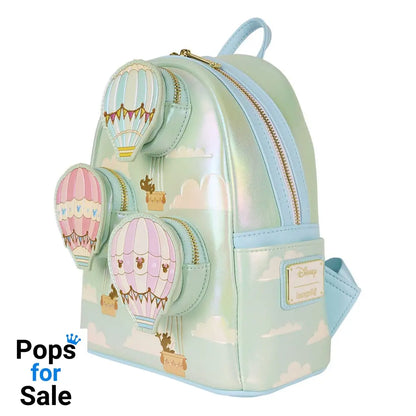 Disney by Loungefly Mini Backpack Mickey & Friends Hot Air Balloon NEW