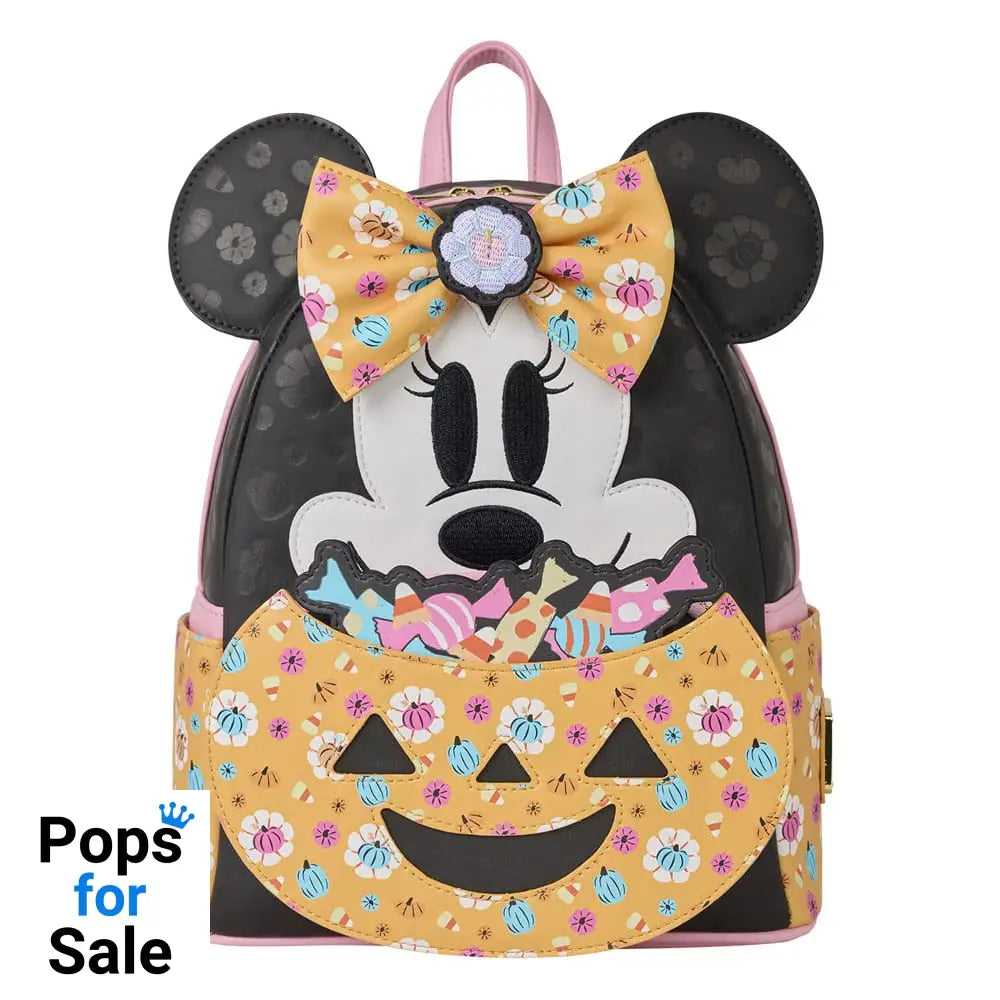 Disney by Loungefly Mini Backpack Minnie Mouse Pumpkin Bags