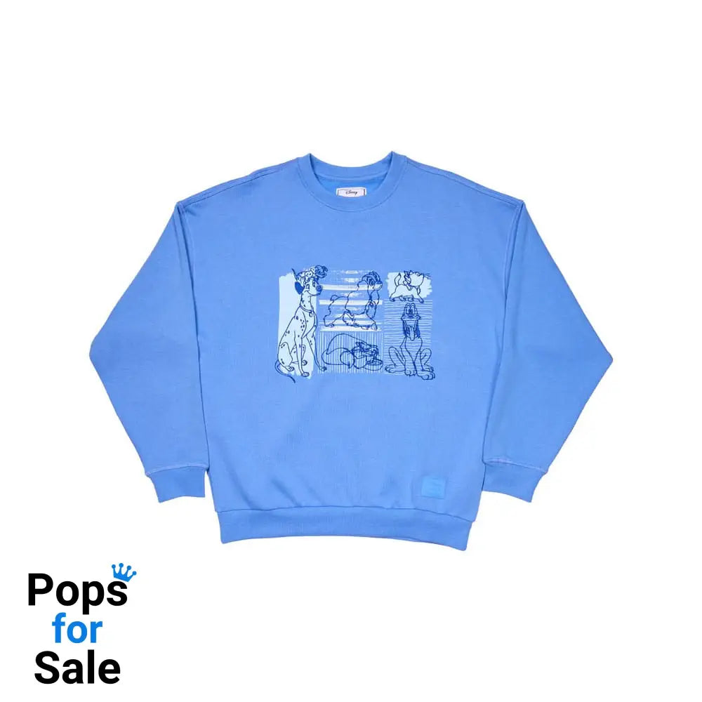 Disney by Loungefly Sweatshirt Unisex Dogs & Cats Oversized Crewneck