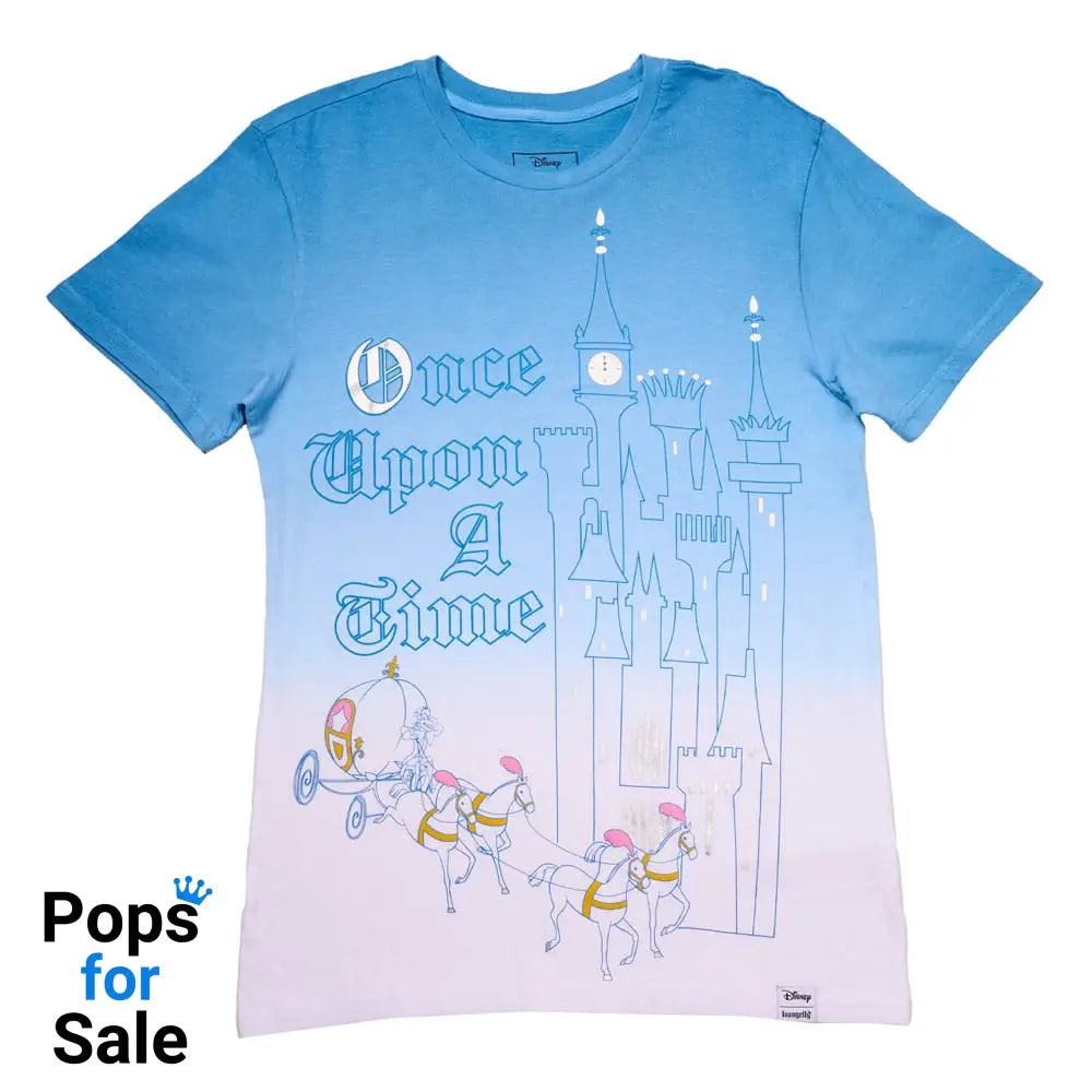 Disney by Loungefly Tee T-Shirt Unisex Cinderella 75th Anniversary Size XL