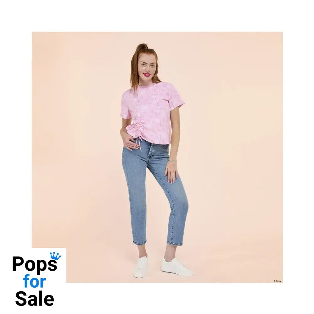 Disney by Loungefly Tee T-Shirt Unisex Hannah Montana Shirred Hem T-shirts