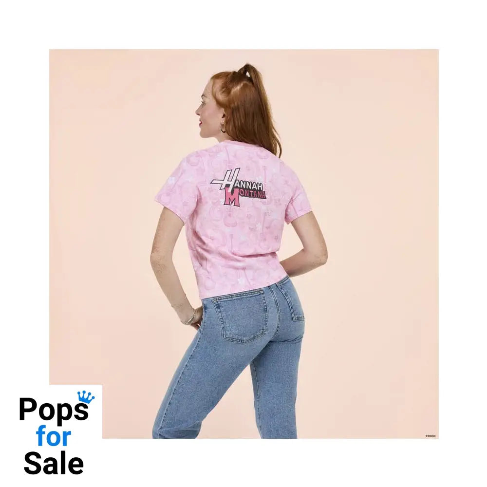 Disney by Loungefly Tee T-Shirt Unisex Hannah Montana Shirred Hem