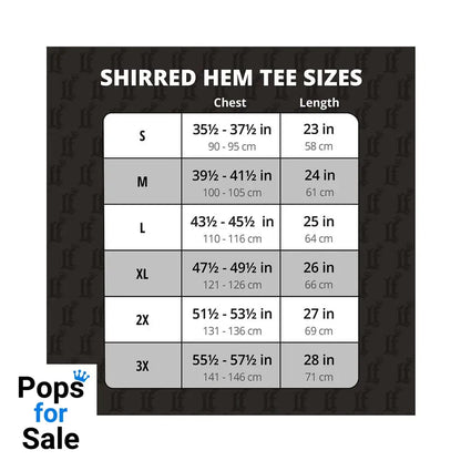 Disney by Loungefly Tee T-Shirt Unisex Hannah Montana Shirred Hem Size L