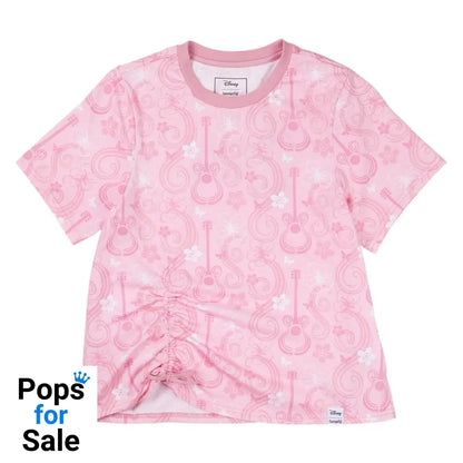 Disney by Loungefly Tee T-Shirt Unisex Hannah Montana Shirred Hem Size XXL