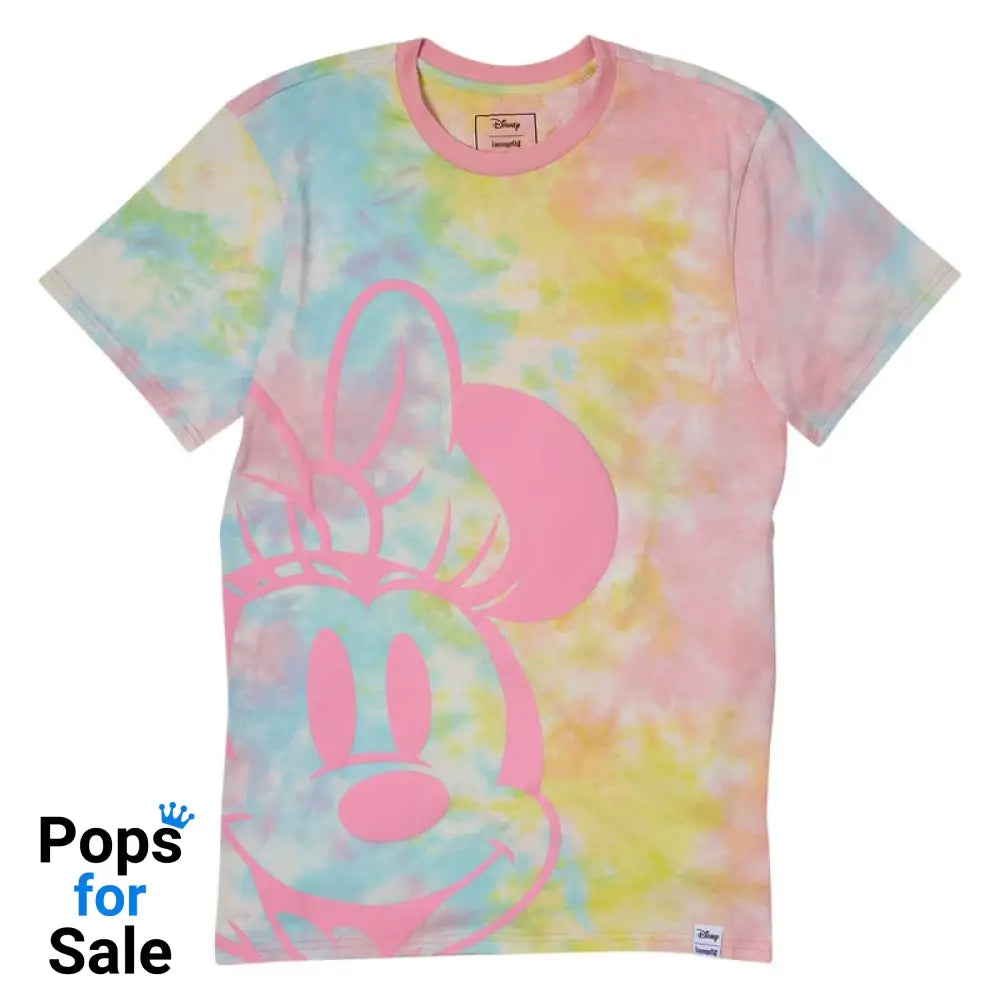 Disney by Loungefly Tee T-Shirt Unisex Minnie Mouse Tie Die Size S