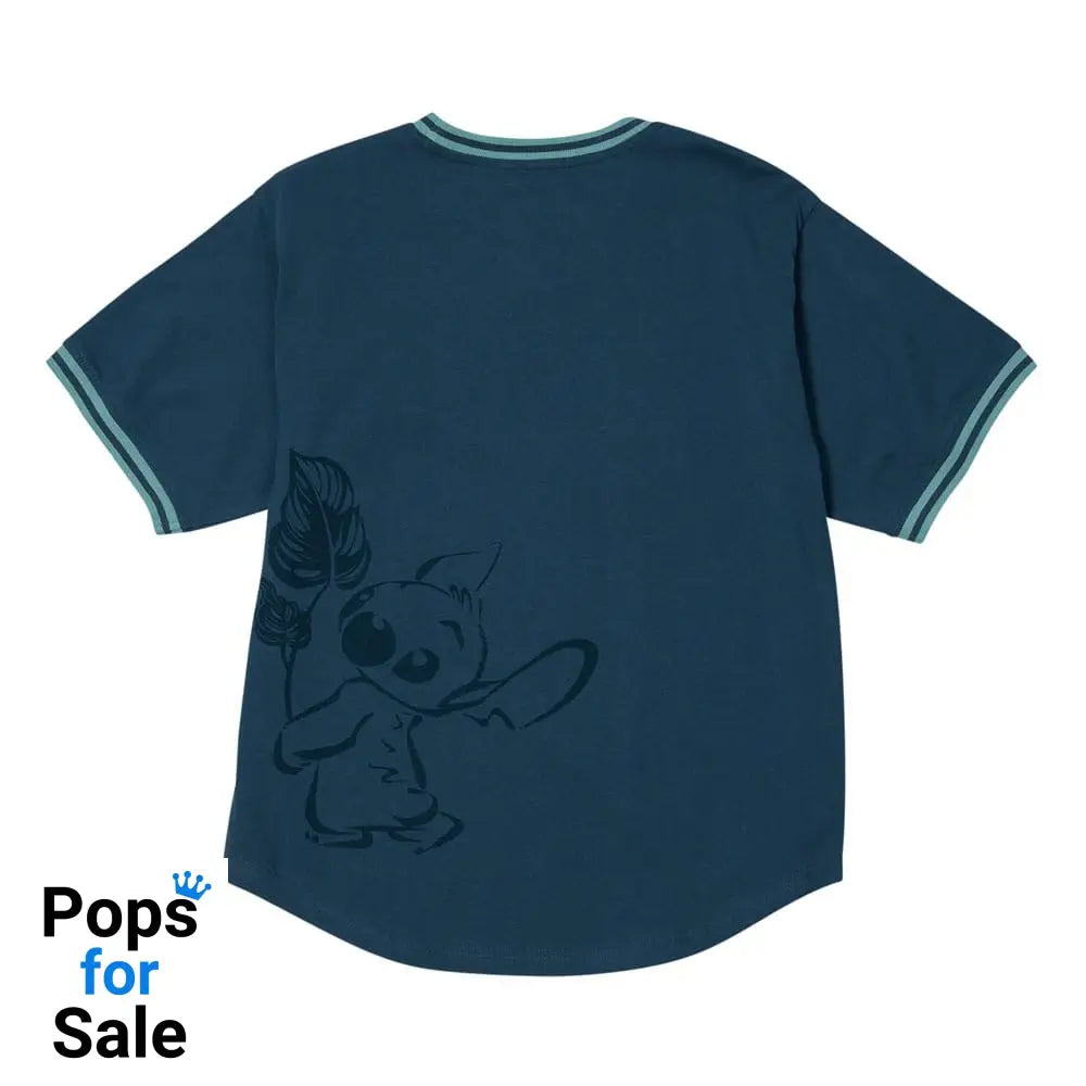 Disney by Loungefly Tee T-Shirt Unisex Stitch Sporty Size L