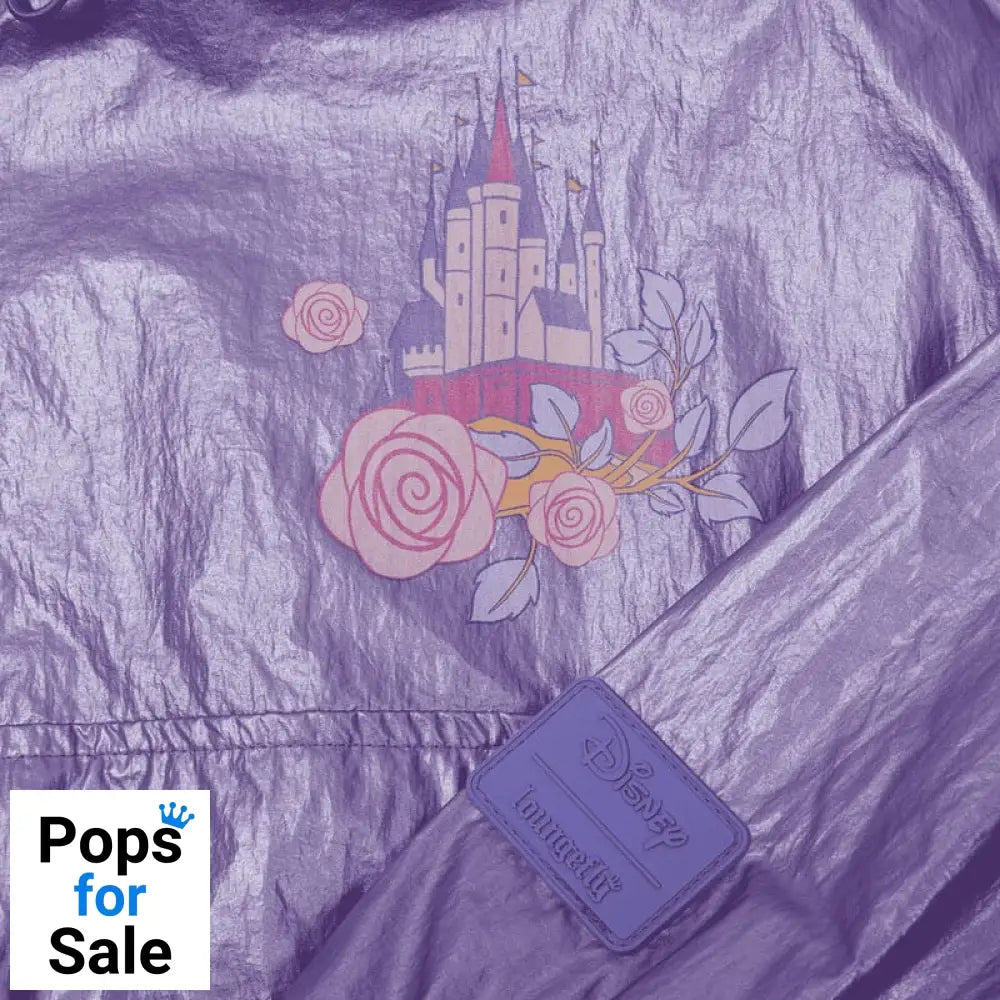 Disney by Loungefly Windbreaker Jacket Princess Aurora & Prince Phillip Size XXL