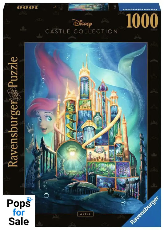 Disney Castle Collection Jigsaw Puzzle Ariel (The Little Mermaid) (1000 pieces)