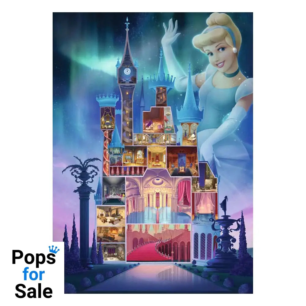 Disney Castle Collection Jigsaw Puzzle Cinderella (1000 pieces)