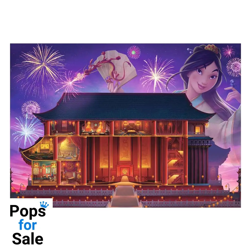 Disney Castle Collection Jigsaw Puzzle Mulan (1000 pieces)